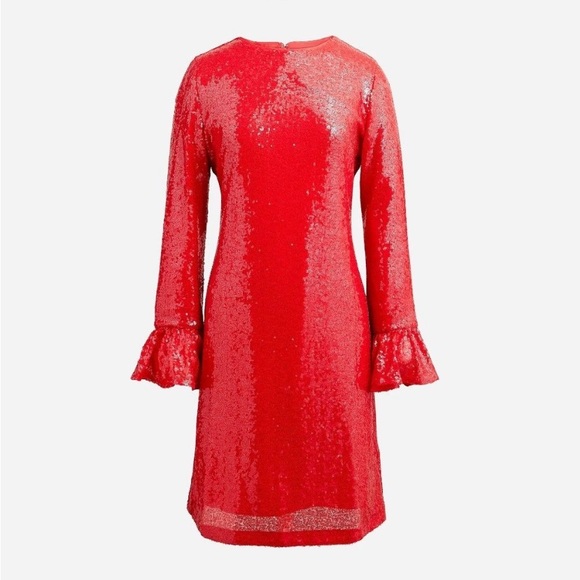 J. Crew Dresses & Skirts - Red sequin dress